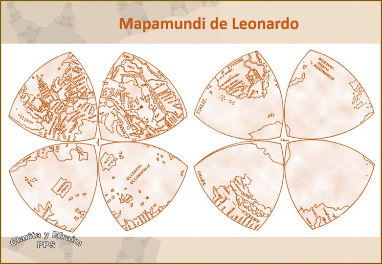  Leonardo Mapa Mundi<BR/>Castellano