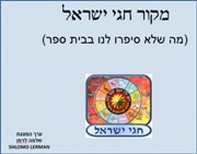 מקור חגי ישראל<BR/>מה שלא סיפרו לנו בבית ספר<BR/>שלמה לרמן